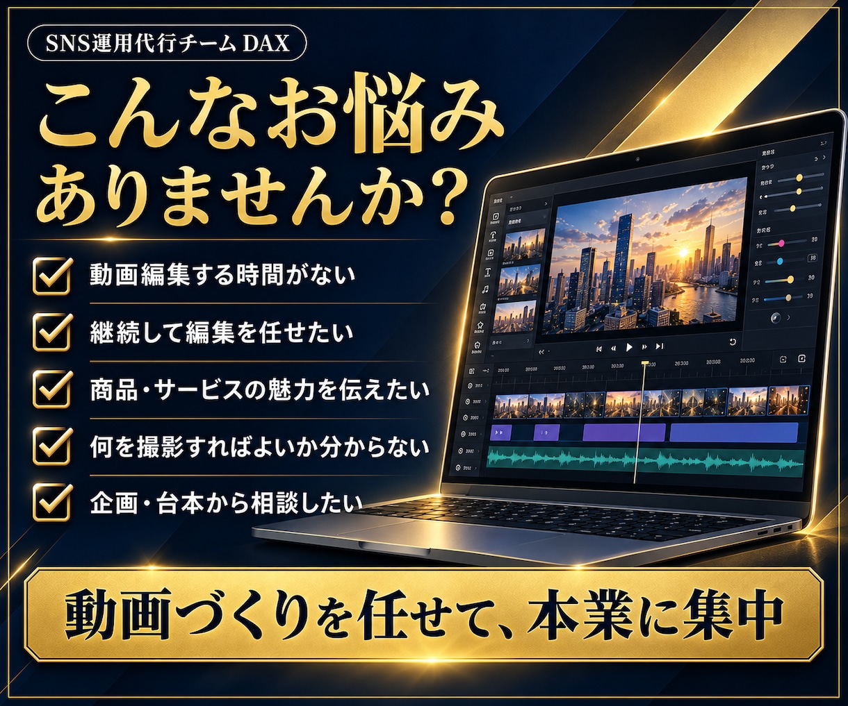 Youtube動画編集・企画立案・台本作成します SNS運用1000件超のチームが、企画から編集までサポート イメージ2
