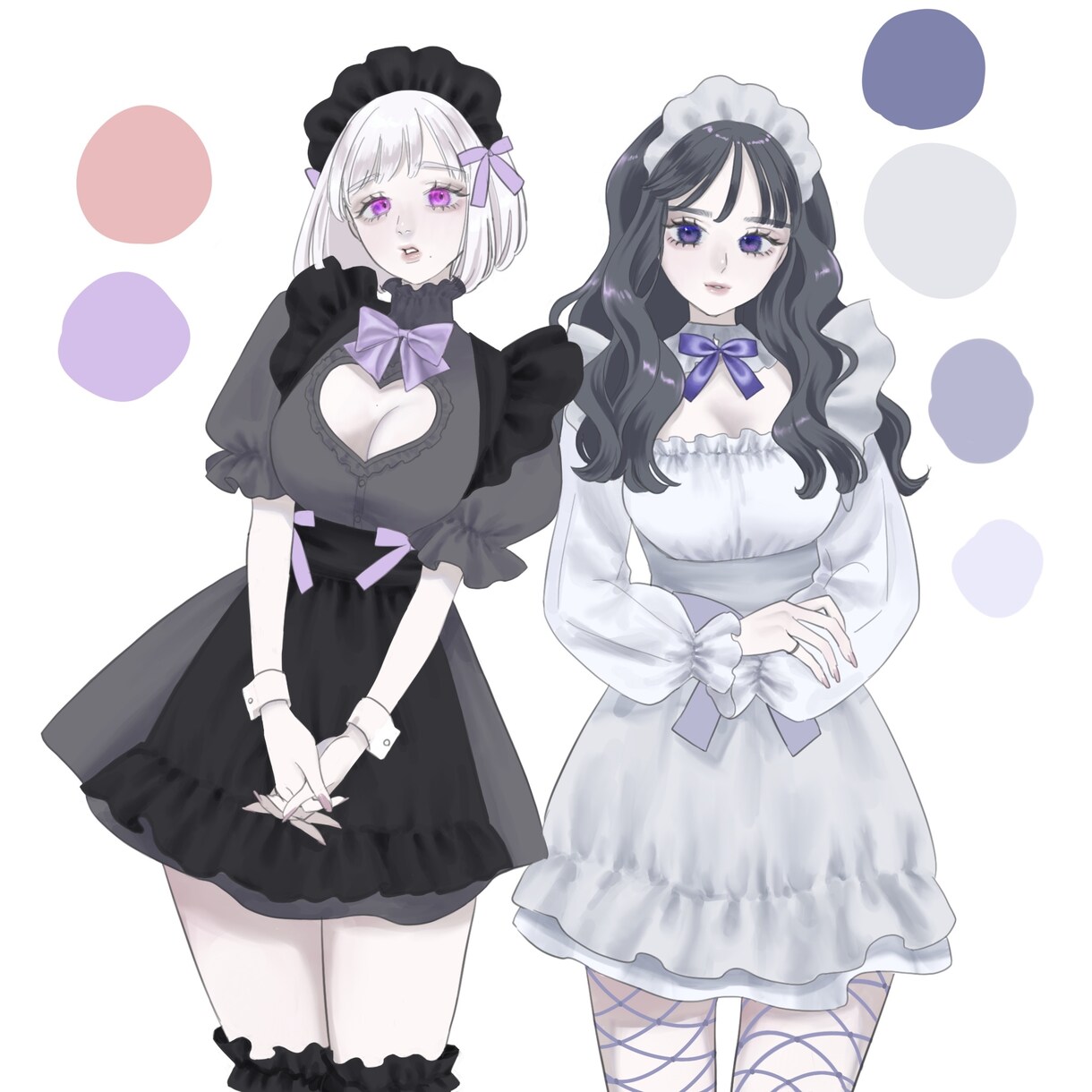 アイコンサムネイルMV誕生日イラスト等描きます ザラザラパキッとした絵柄～ふわふわ可愛い絵柄対応可能 イメージ4