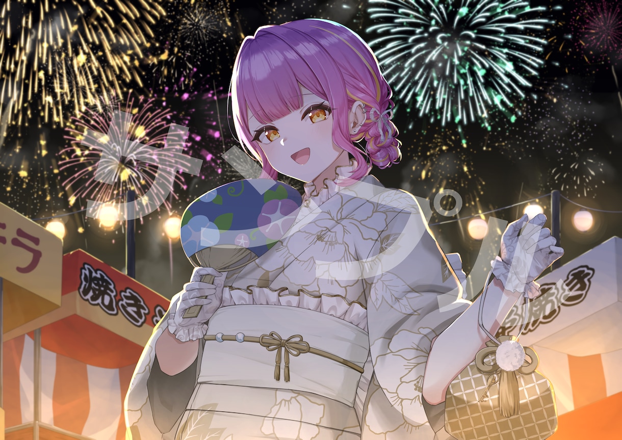 SNS・配信・創作活動向けの一枚絵イラスト描きます キャラクターの魅力を丁寧に描き込み世界観のある一枚に イメージ5