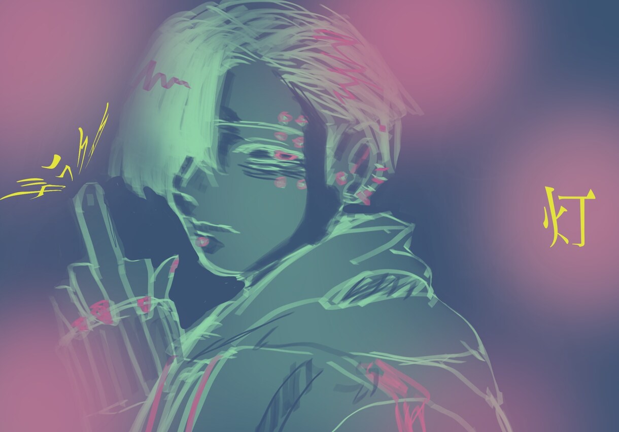 歌ってみたや配信のイラスト作成行います こんな風に描いて欲しい！を実現します！ イメージ2