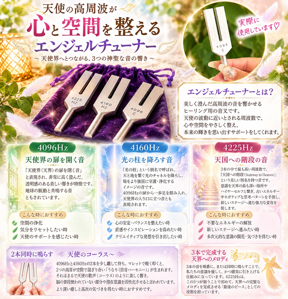 鑑定歴33年☘️「相談して良かった」鑑定をします ☘️視えたこと聞こえたこと感じたことを丁寧にお伝えします☘️ イメージ4