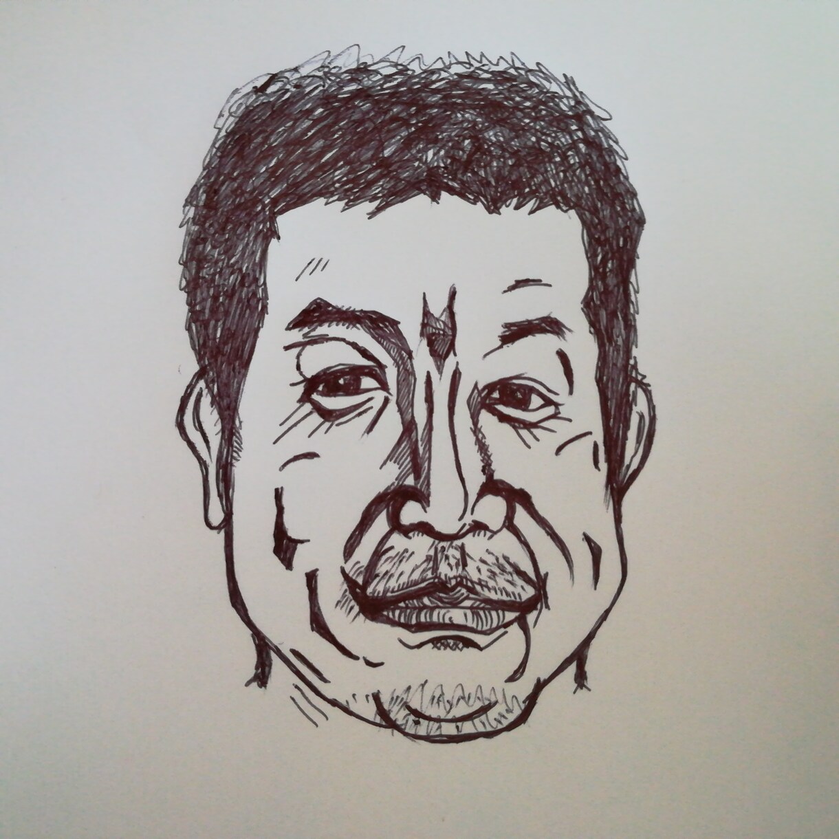 失礼でシンプルで少しデフォルメした似顔絵書きます 自分では見えない特徴等を知りたい方へ イメージ2