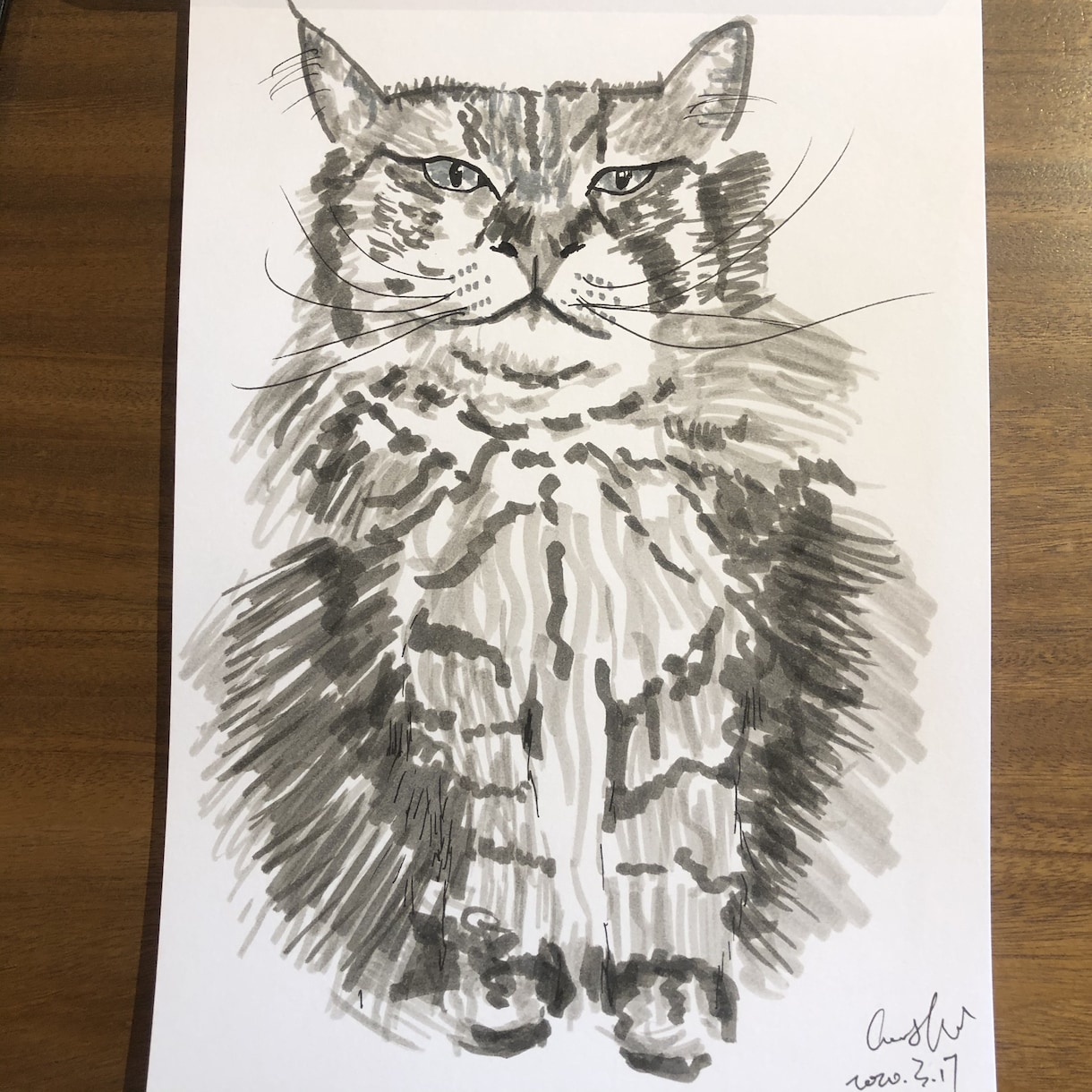 動物の似顔絵とイラストを描きます 色鉛筆とアーティストペン、どちらでも描けます！ イメージ3