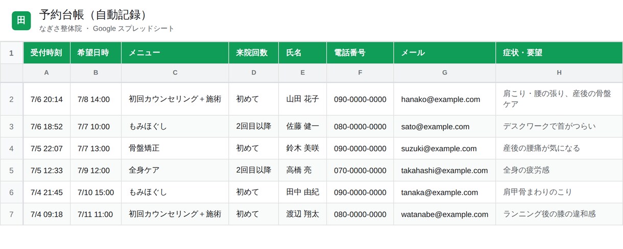 月額0円｜Google予約管理システム作成します 予約対応の手間を、Googleの仕組みだけで丸ごと減らします イメージ4