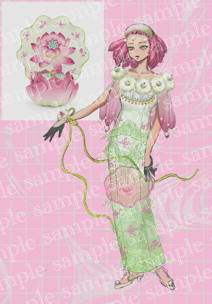 TRPG/Vtuber向けのキャラクター描きます 現役アパレルデザイナーがあなたをコーディネート！ イメージ10