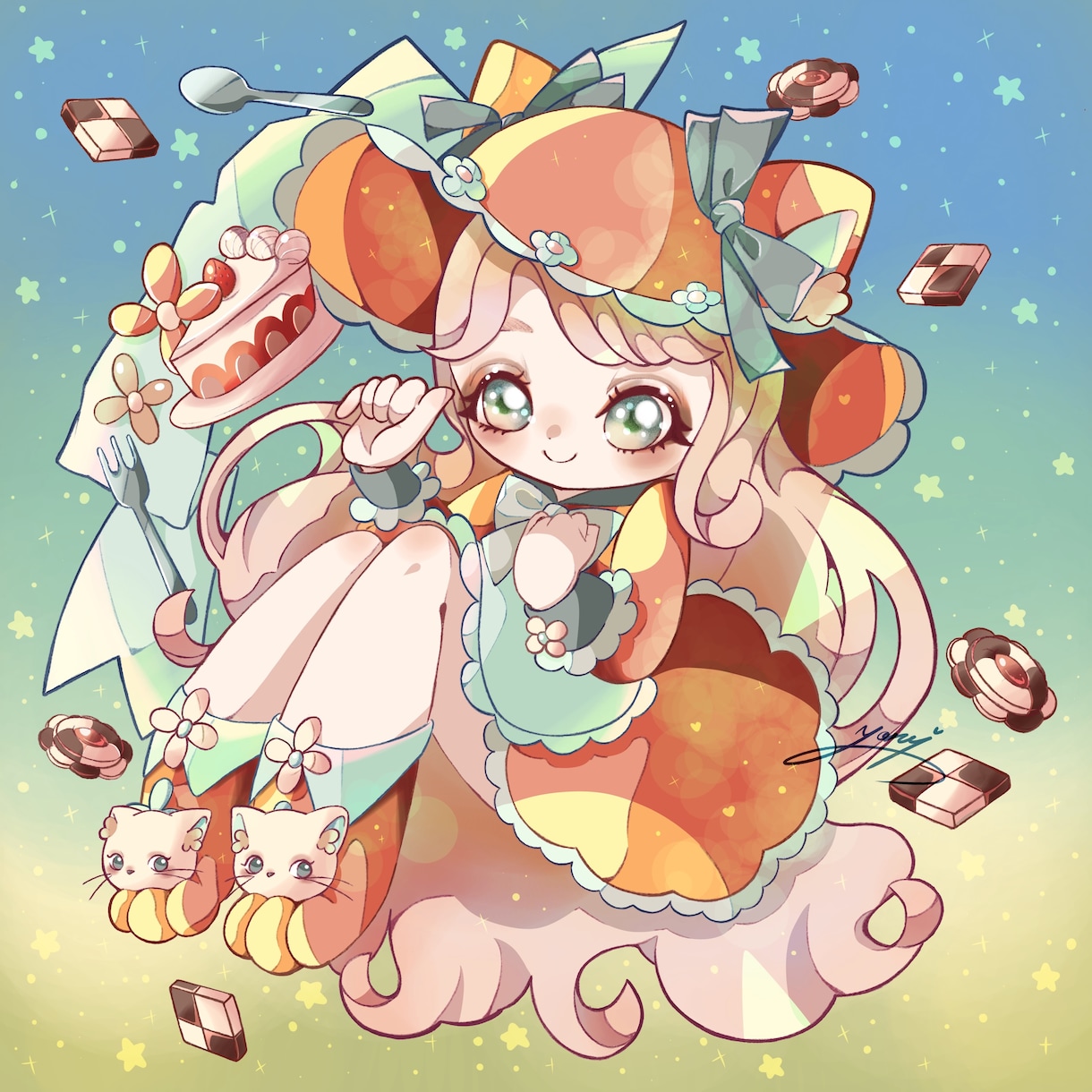 デフォルメキャラ、アイコン制作行います 動画サムネイルや挿絵、SNSアイコン、キャラデザ等 イメージ3
