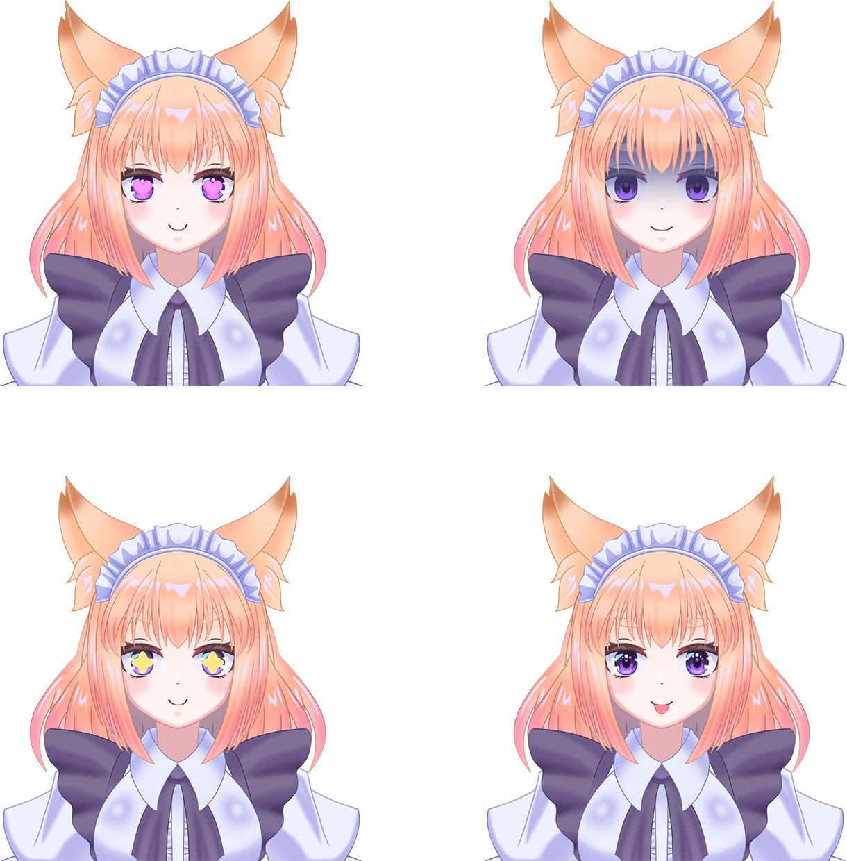 Vtuber・Live2dモデリング作成します キャラデザイン・イラスト作成・モデリング依頼承ってます。 イメージ5