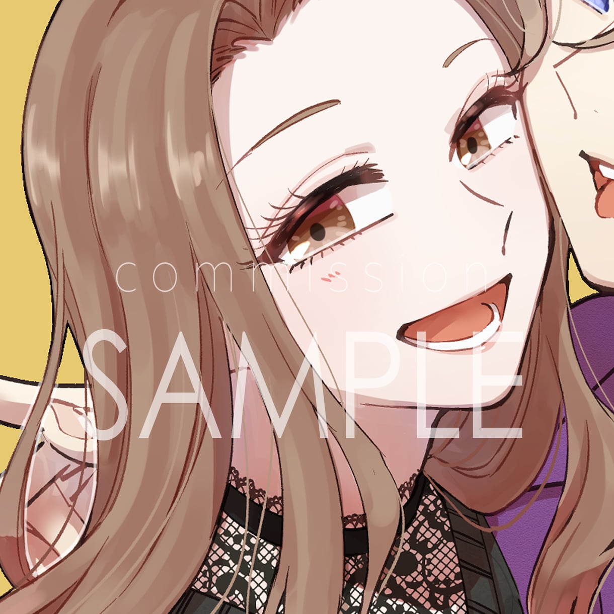 アイコンイラストお描きします SNSや配信に！おしゃれでかわいいイラストを提供いたします イメージ2