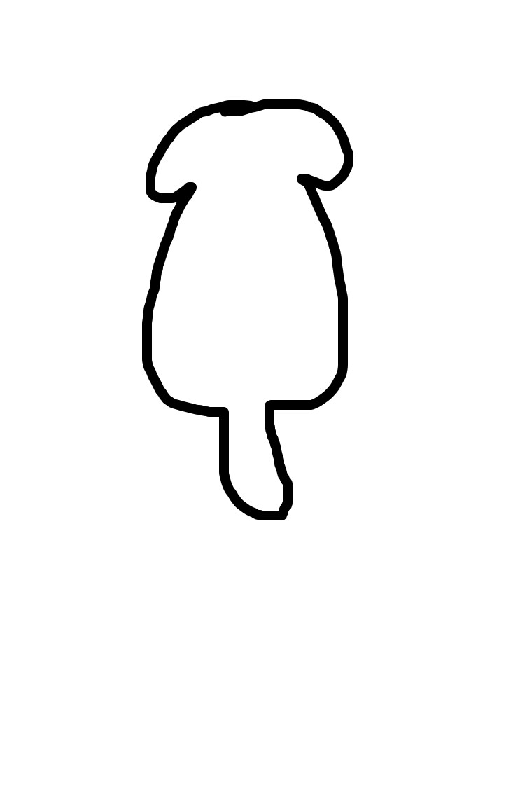 ウチの犬のイラストお売りします 昔実家で飼ってたラブラドールレトリーバーです。 イメージ1