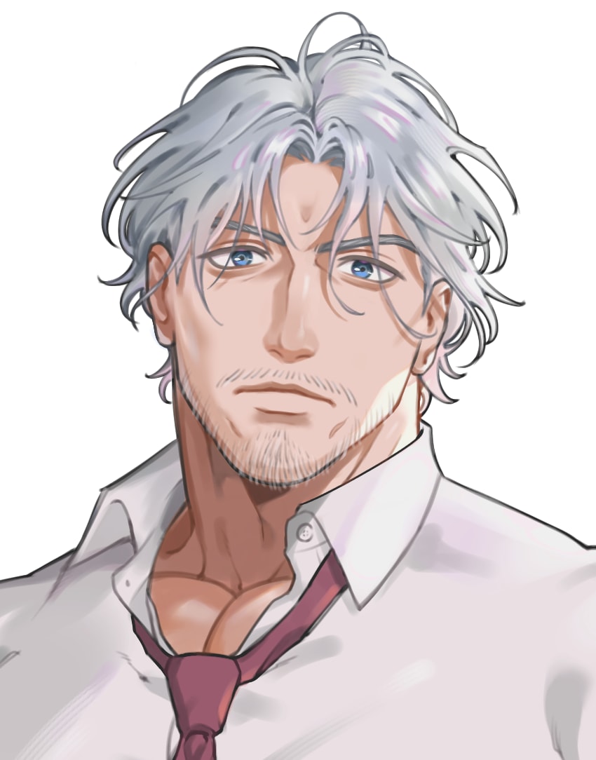 TRPG立ち絵/うちよそ◎雰囲気ある絵描きます イケオジ/男性キャライラストが得意です！ イメージ1