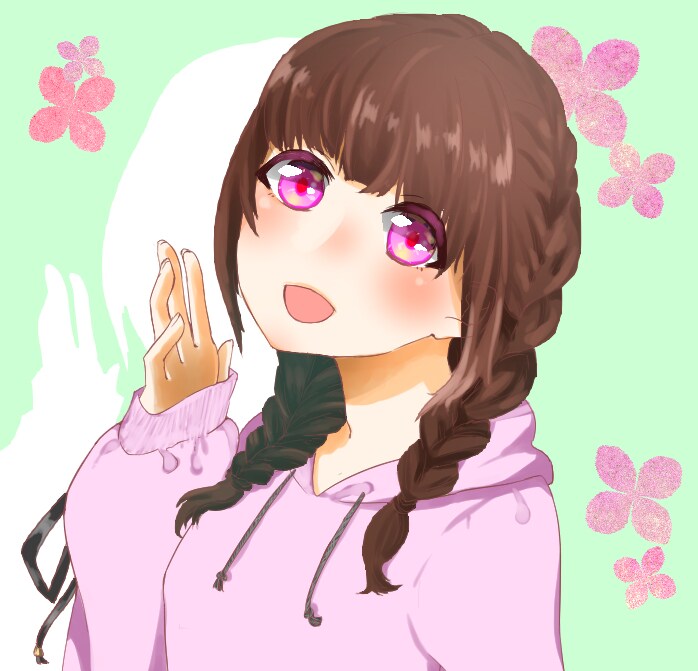 最短3日！お好みの可愛いふわふわ女の子描きます 観賞用・SNS用・歌ってみた・サムネイルなど！用途自由！ イメージ7