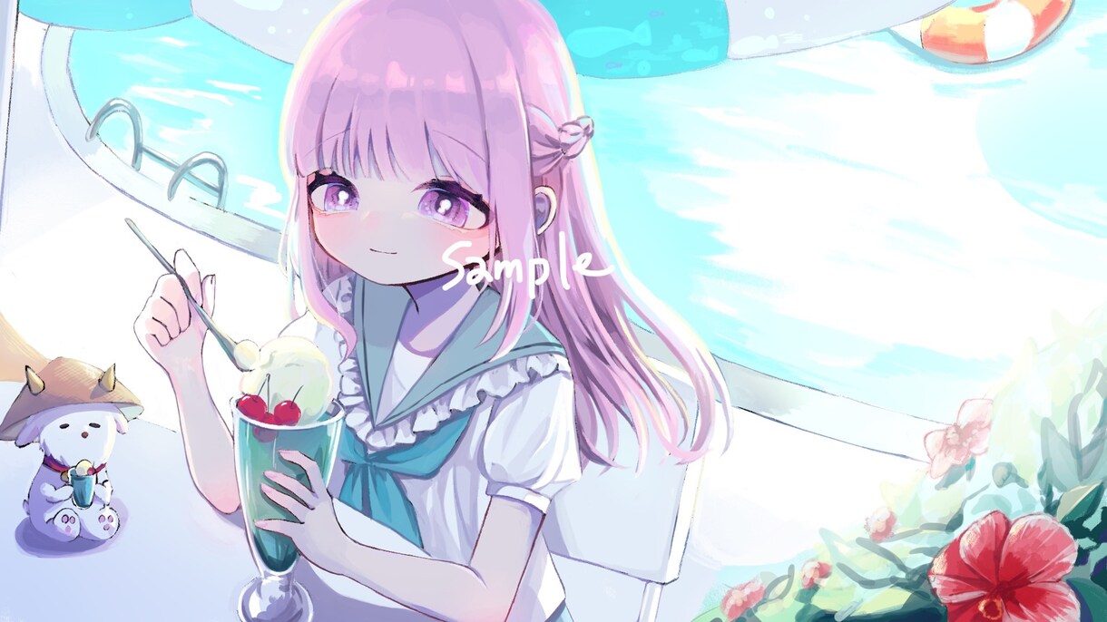 アイコン用にかわいい女の子や少年を早く描きます 最短即日！1週間程度で仕上げます！ イメージ1