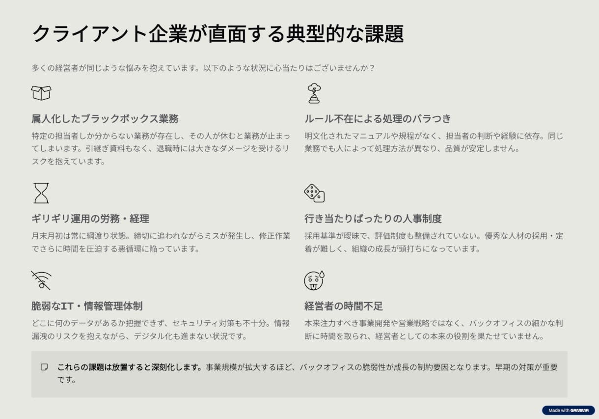 バックオフィス強化をサポートします 金融＋管理部門立ち上げ経験者によるバックオフィスコンサル イメージ4