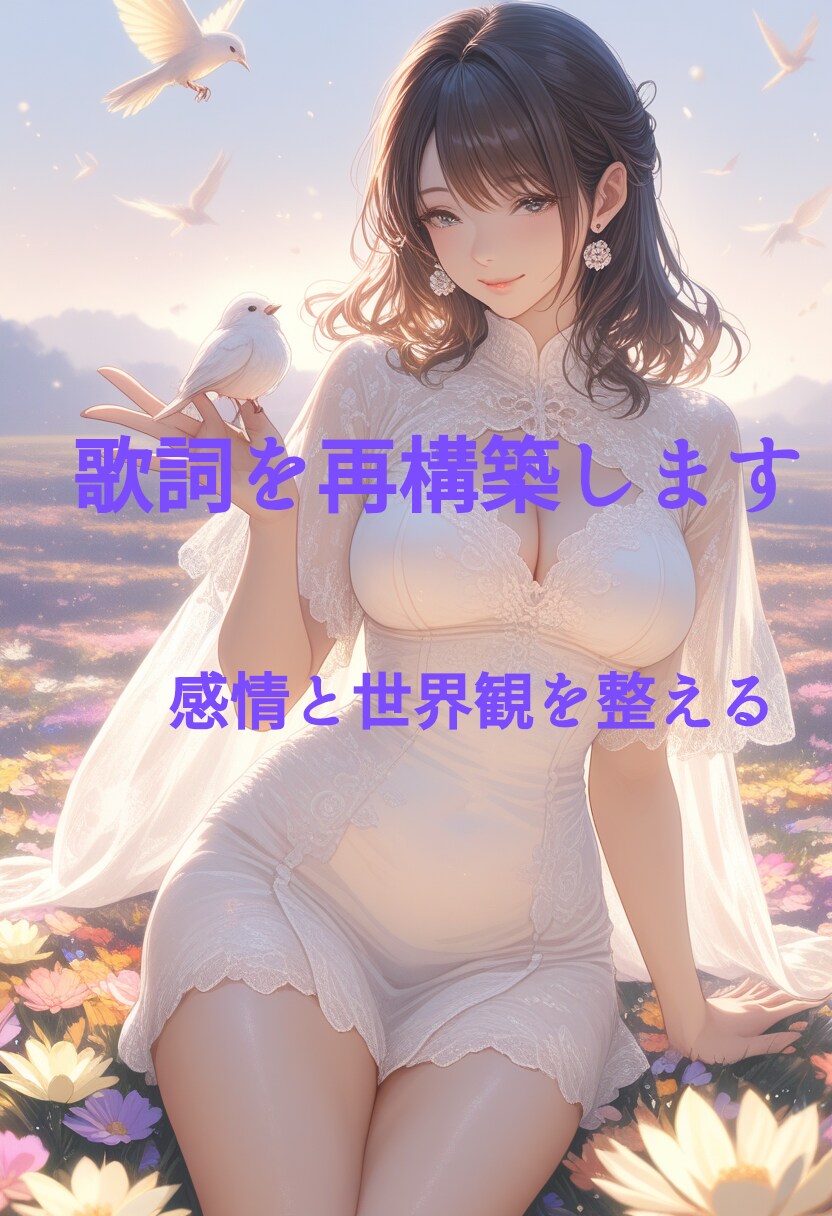 しっくりこない歌詞を再構築します 言葉にならない想いを、深く整えます イメージ1