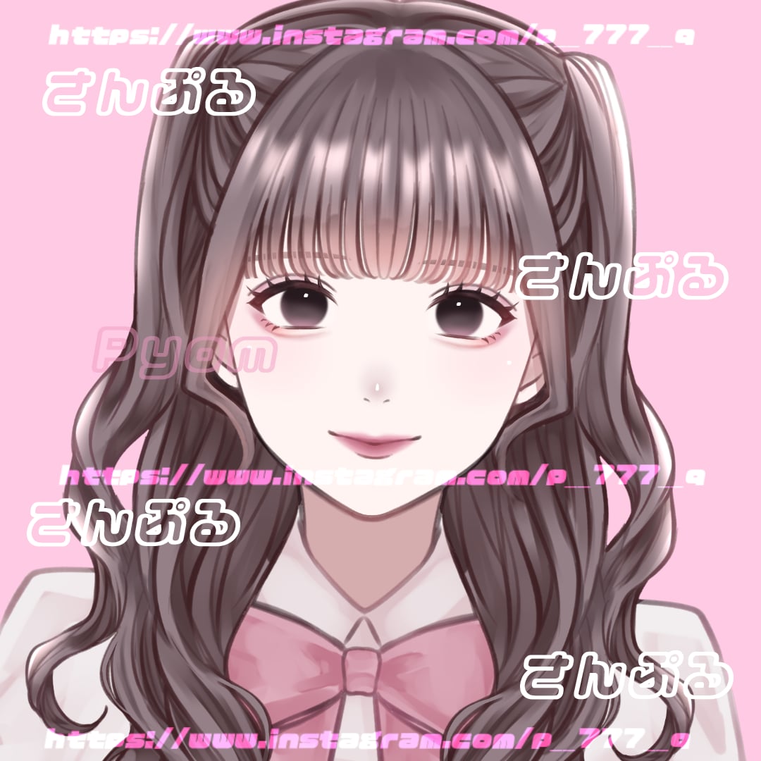 かわいいを発信できる♡イラストをお描きします 地雷♡量産♡推し活♡メイクもヘアメもあなた好みに再現♡ イメージ2