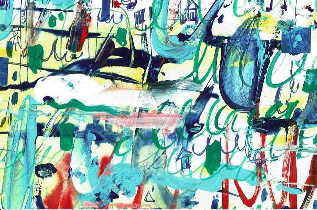 スピード感あるファインアート系イラスト描きます インテリア、壁紙、など一味違うイメージで毎日を豊かに イメージ1