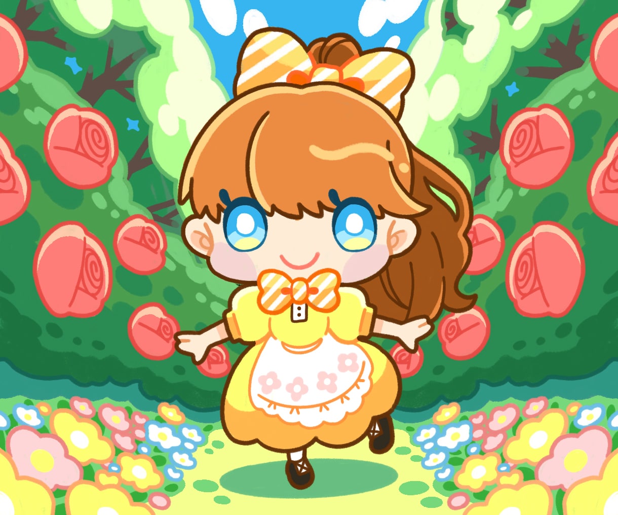 ポップでゆるかわいいミニキャラ描きます ◎商用利用可、マスコットキャラクター、子供向けイラストなどに イメージ5