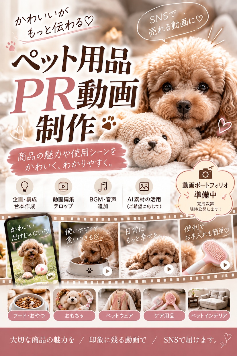 TikTok・リール向け商品PR動画を制作します 商品の魅力が伝わる縦型ショート動画を制作 イメージ2