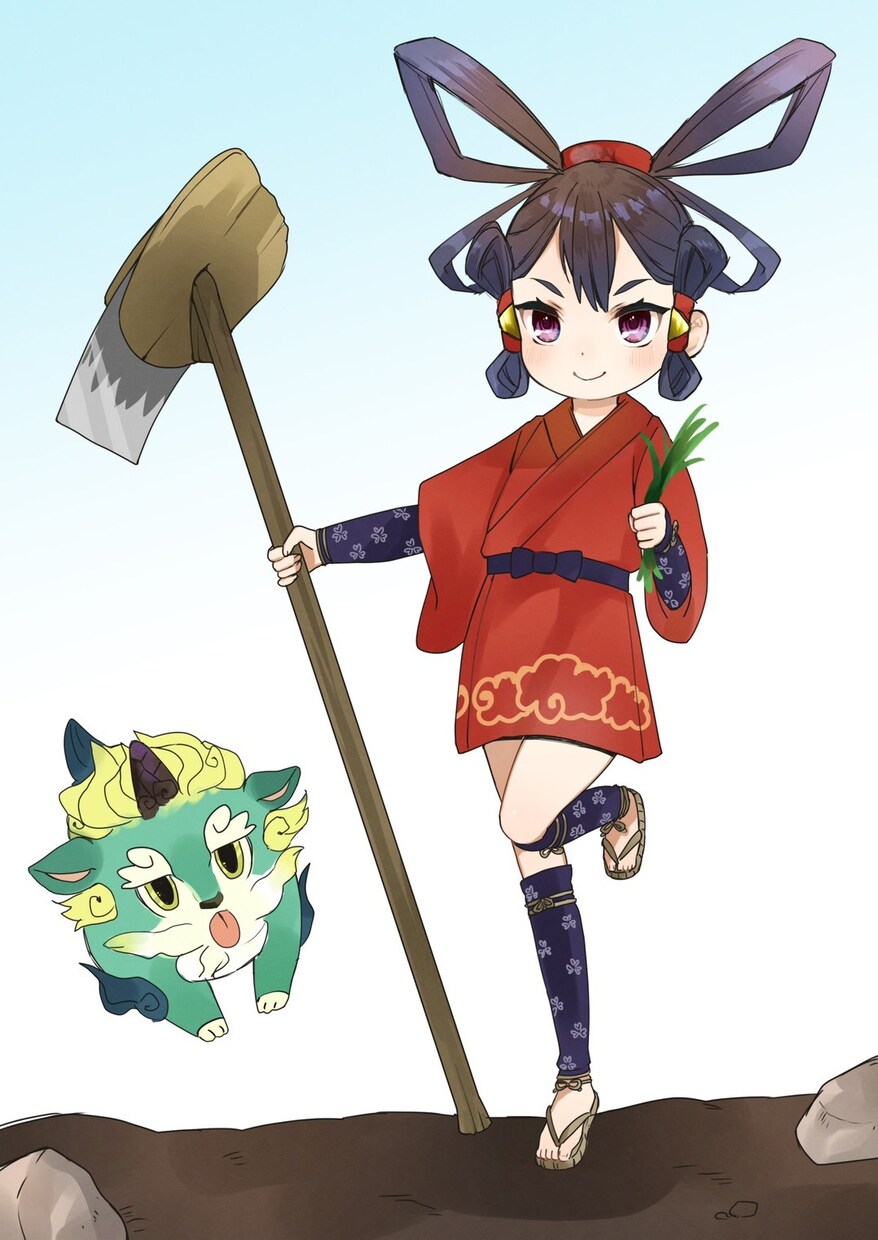 キャラクターの全身絵を描きます 透明感のある女の子を描くのが得意です！ イメージ9