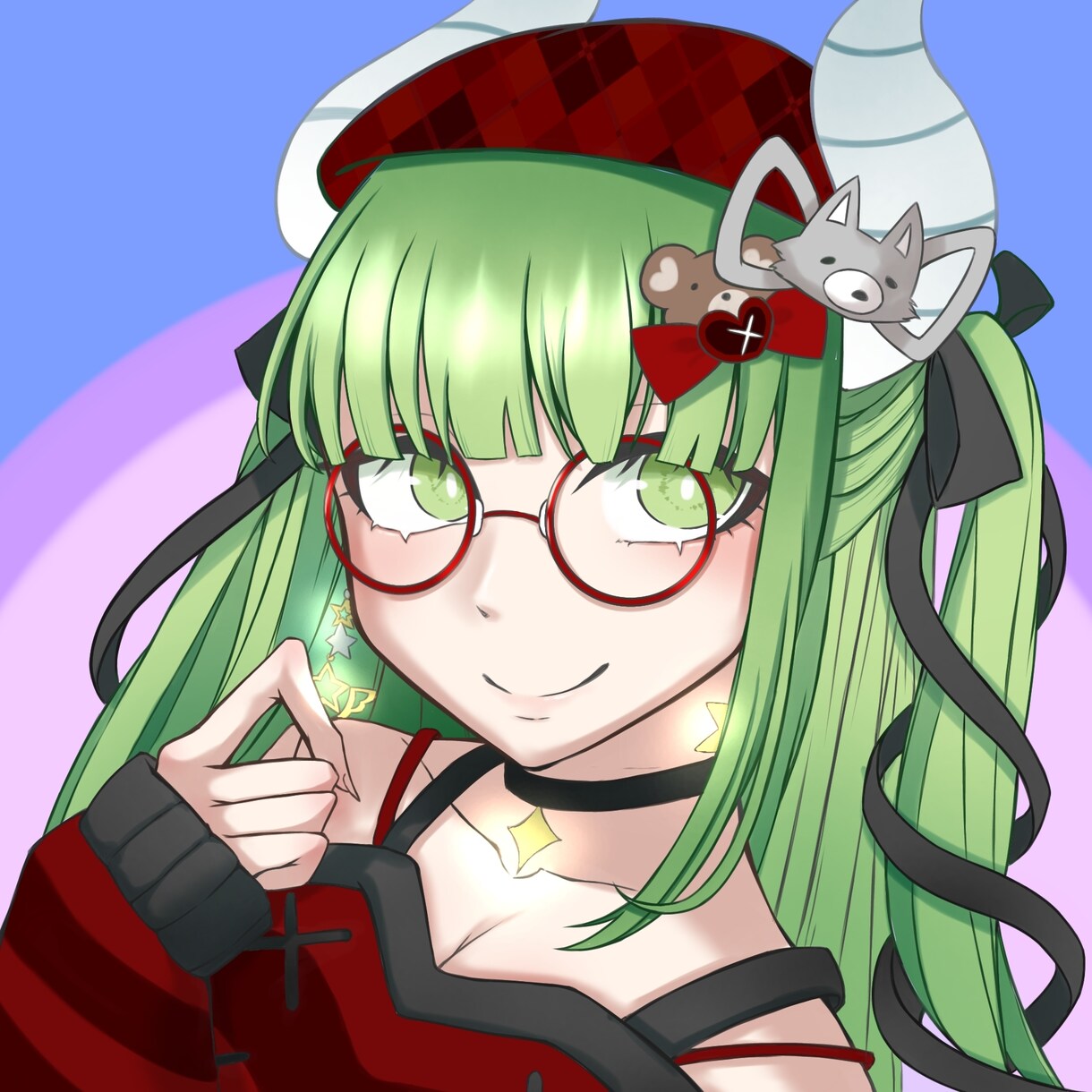 3日以内納品/簡易イラスト／アイコン描きます 【商用利用可】サムネなどの素材として便利な背景透過png付属 イメージ1