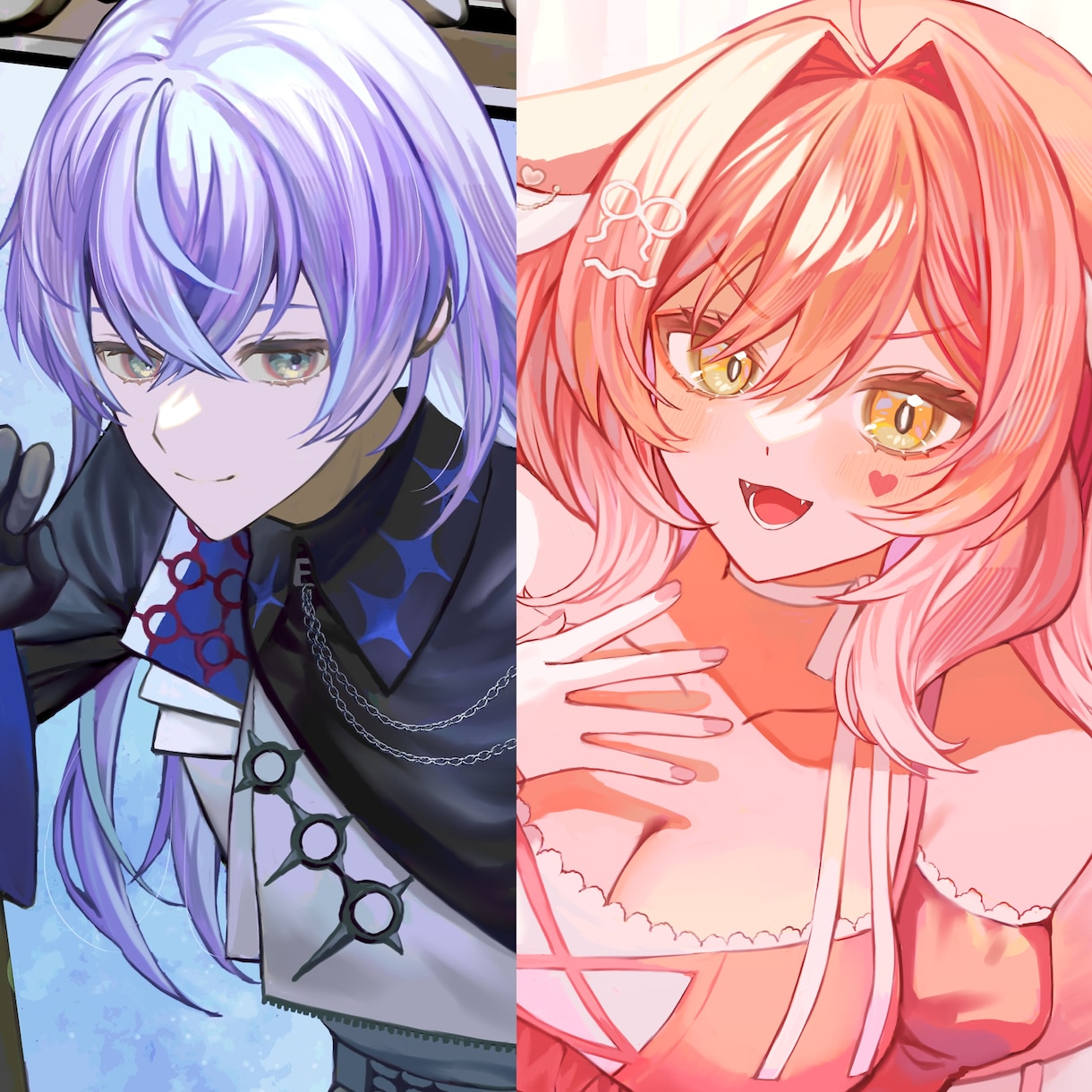 目を引く色彩豊かな厚塗り絵描きます 配信サムネイル、歌ってみた、グッズ、アイコンなど イメージ1