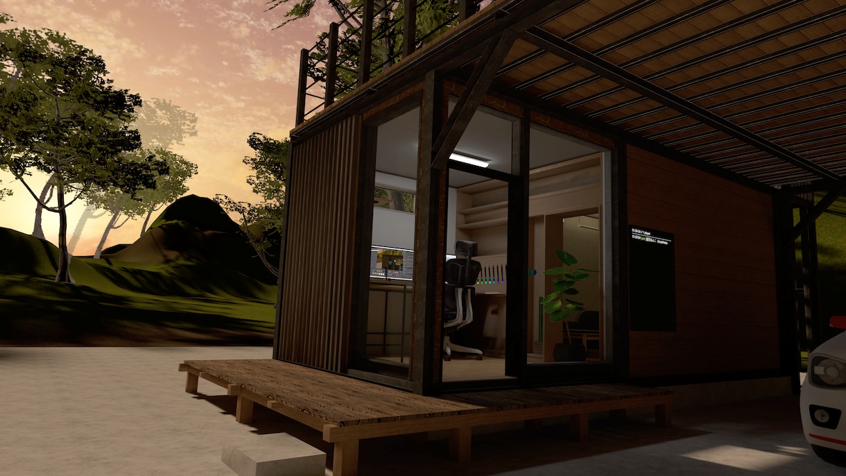 あなたの部屋をメタバース（VRChat）に作ります あなたの「好き」を、メタバースにギュッと詰め込みませんか？ イメージ1