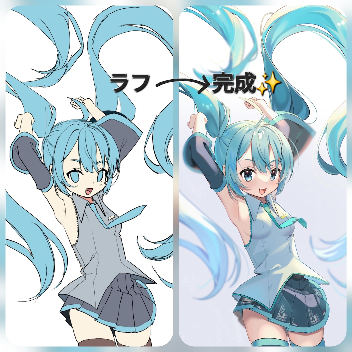 理想の美少女イラストお描きします 成人向けもOK！個人観賞用、動画用など可愛いを共に作ろ! イメージ8