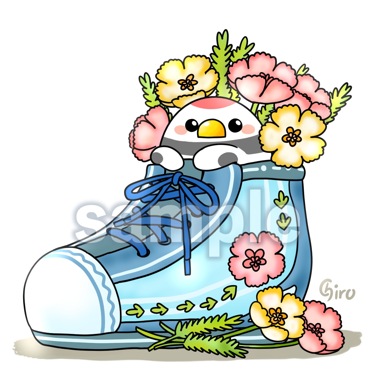 写真からまるかわいいキャラクターのイラスト描きます 可愛く癒されイラストを作成いたします！アイコン１つプレゼント イメージ2