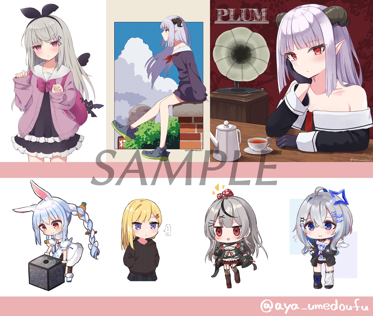 商業実績有り・キャラクターのイラストを作成します ご依頼者様のオリジナルキャラクター大歓迎 イメージ1