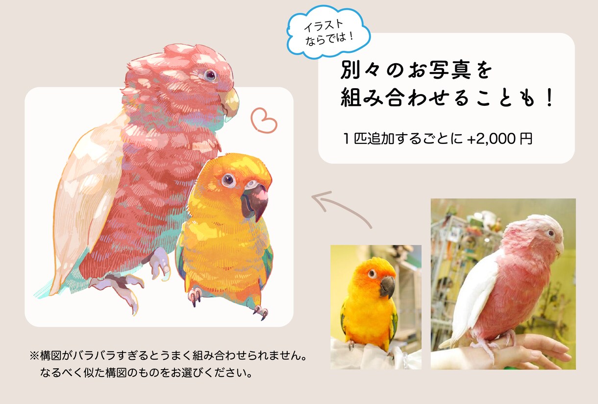 親ばかさん集合！かわいいペットのイラスト描きます うちの子をひだまりのようなほっこりかわいい仕上がりに！ イメージ3