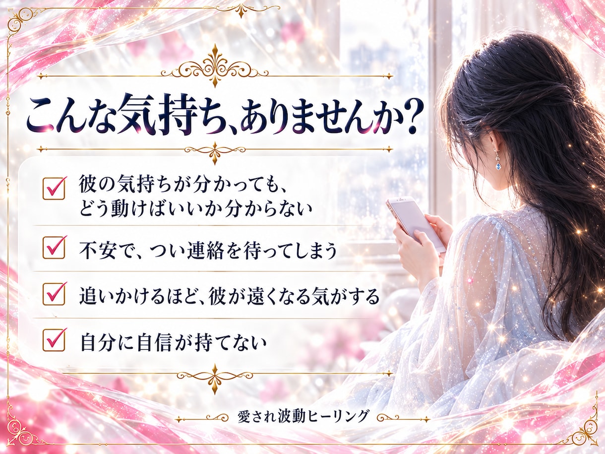 夢見の波動調律｜恋に向き合う穏やかな自分へ整えます 1日1名様限定。神声と夢で、恋を動かす波動へ整えます イメージ2
