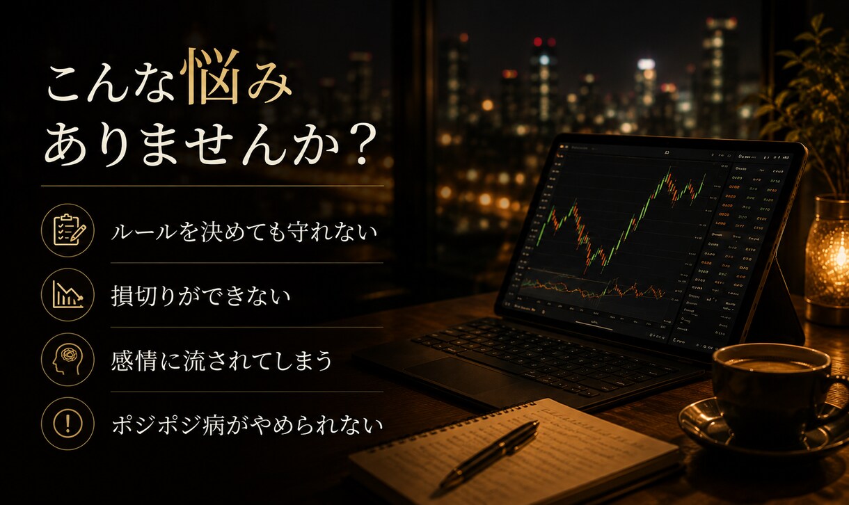 FXで感情に負けない自己規律の作り方一緒に考えます FX歴7年×Kindle著者があなたの自己規律作りをサポート イメージ2