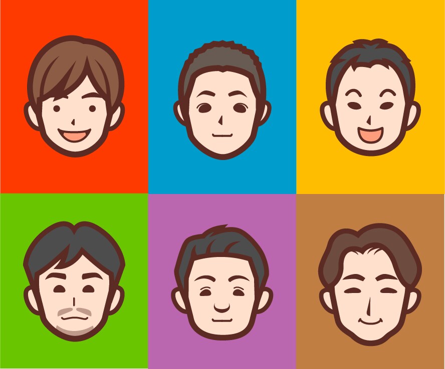シンプルでかわいい似顔絵アイコン制作いたします SNSアイコン、プロフィール画像、名刺、プレゼントに! イメージ4