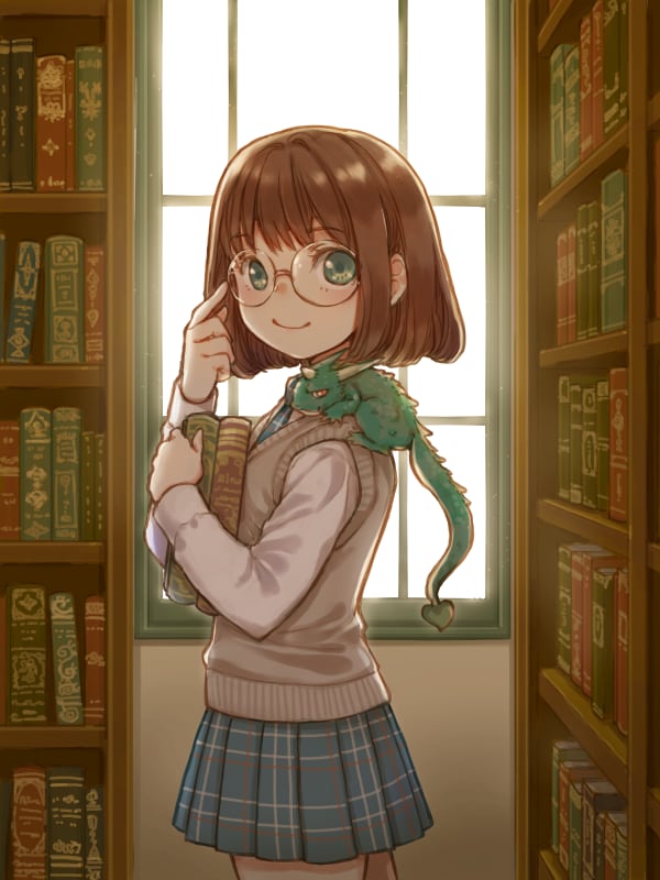 ほんわか可愛い背景付きイラストを描きます ■動物や女の子等の登場する暖かいイラスト■ イメージ6