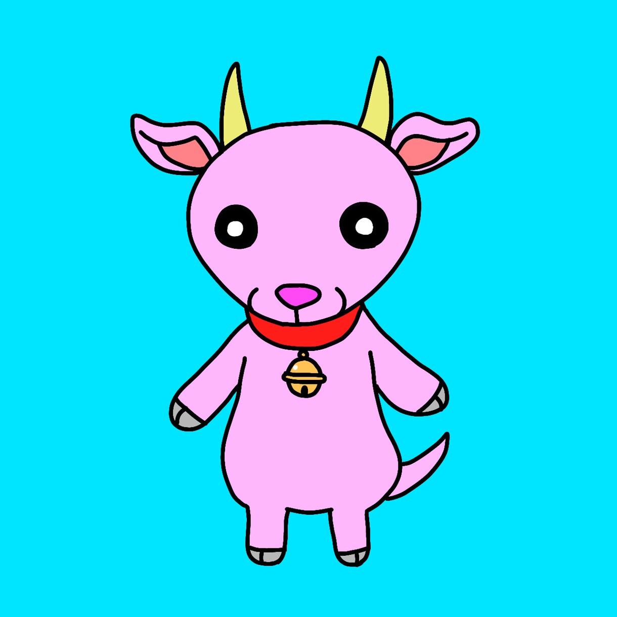 ミニどうぶつ描いてみた出品します シンプルなどうぶつのイラストです！ イメージ6