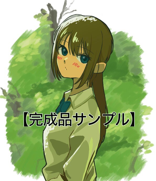 女性キャラクターのイラスト制作を承ります 【2000円で2枚！】【追加料金無し】 イメージ2