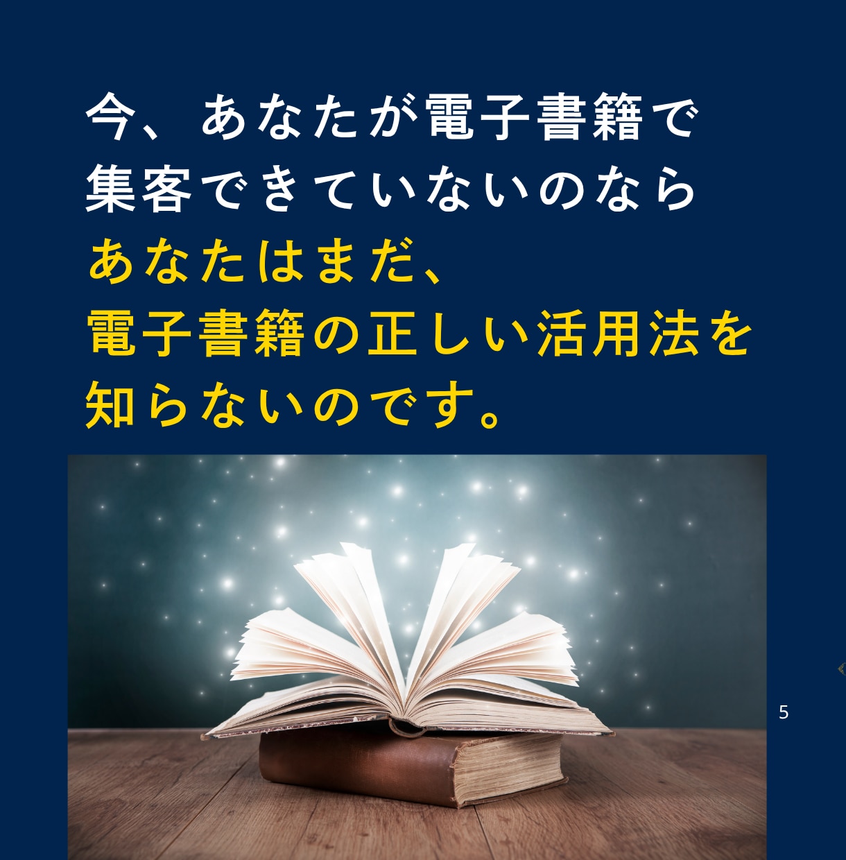 電子書籍を活かしたプロモーションで売上に繋げます 電子書籍プロモーターがあなたの電子書籍を集客のかなめにします イメージ5