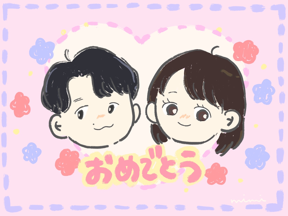 LINEやTwitter等のSNSアイコン描きます ご要望に合わせたイメージでお描きします！ イメージ5