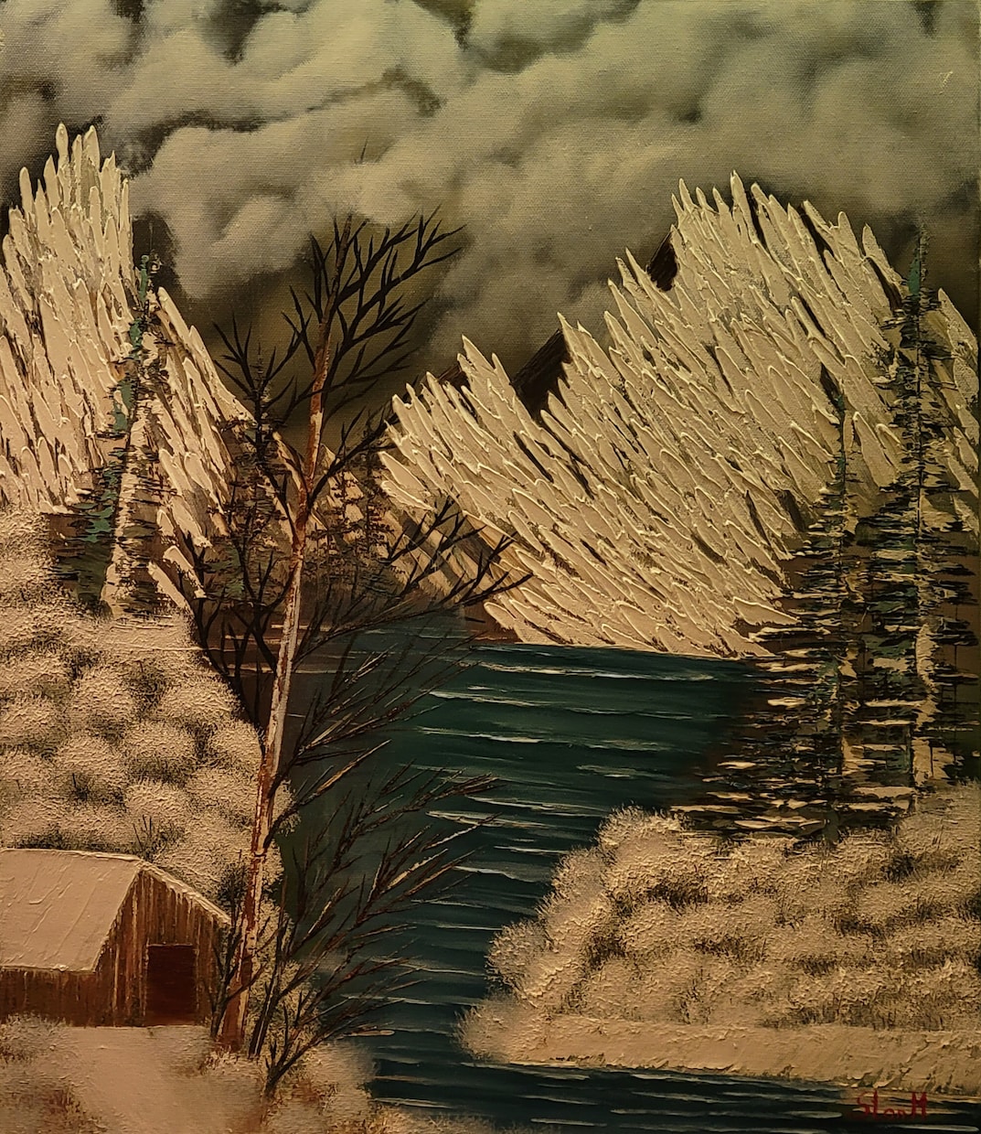 良質な絵を提供します winter　mountain イメージ9