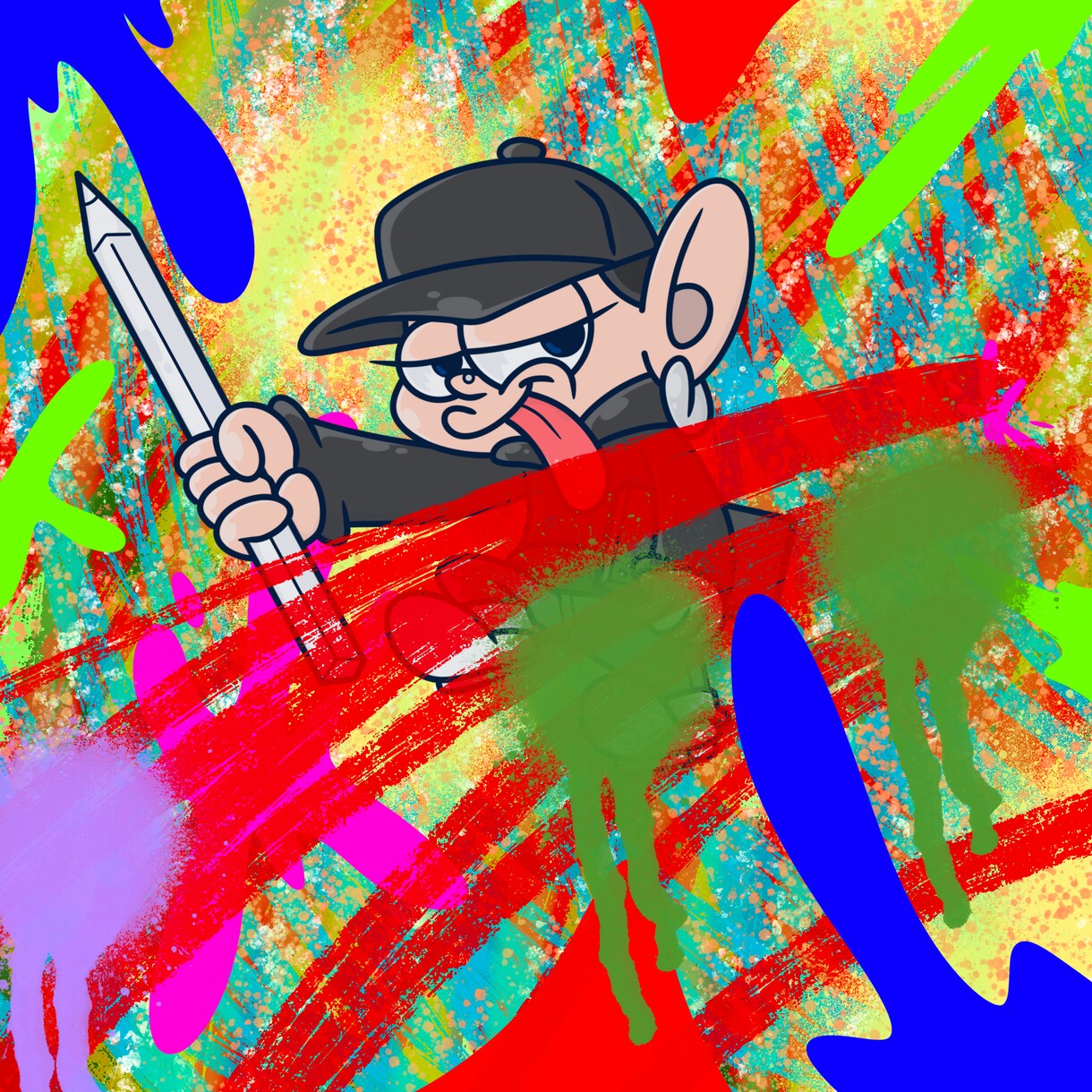 ストリート風アイコンイラスト描きます 見た人が"いいね！"っ言いたくなる絵描きます！！ イメージ3