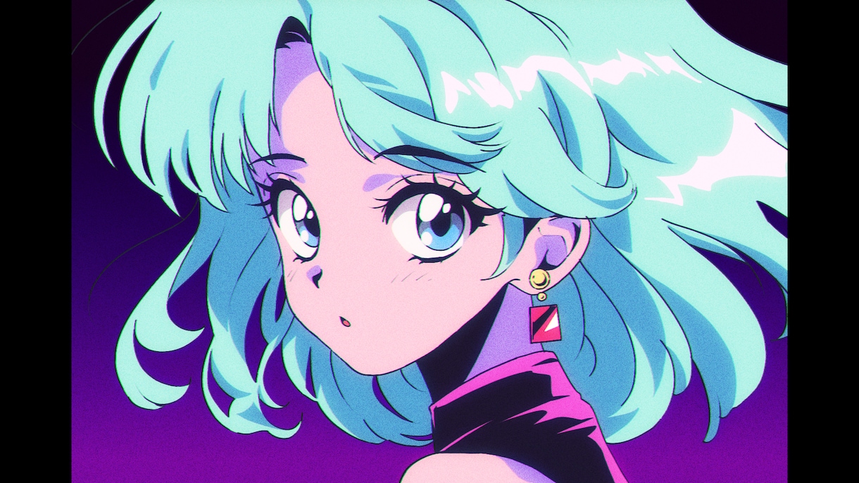 90's風のレトロポップなイラストを描きます SNSアイコン・グッズ制作等様々な用途に対応いたします イメージ5