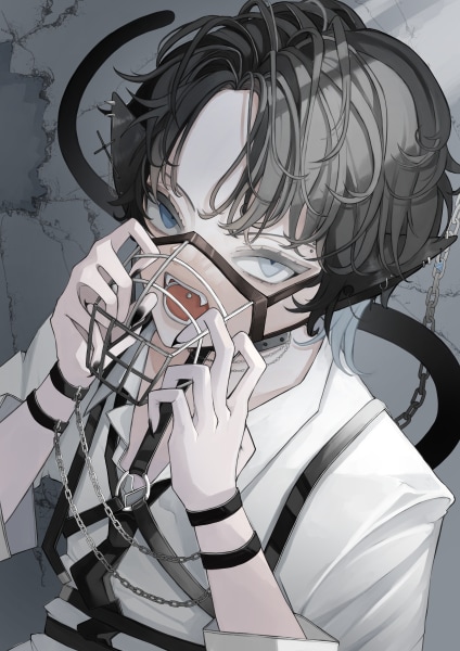 厚塗り風の目を引くイラストお描きします 動画配信のサムネやSNSで使えるアイコンやキービジュに！ イメージ7