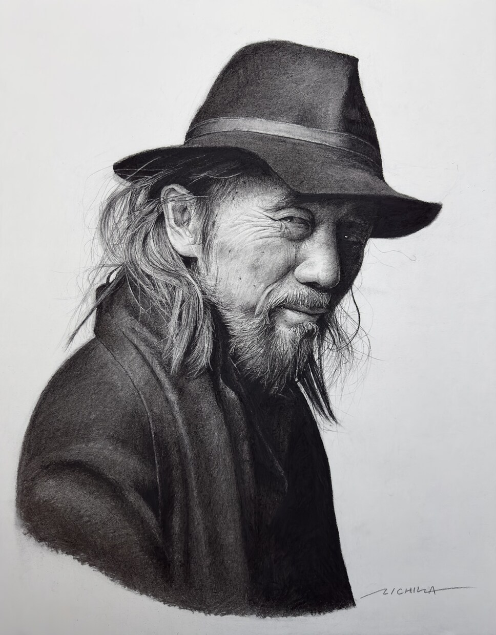 写真からリアルな人物ポートレートを描きます 皮膚の質感や表情まで丁寧に描き、想いを形にします。 イメージ1