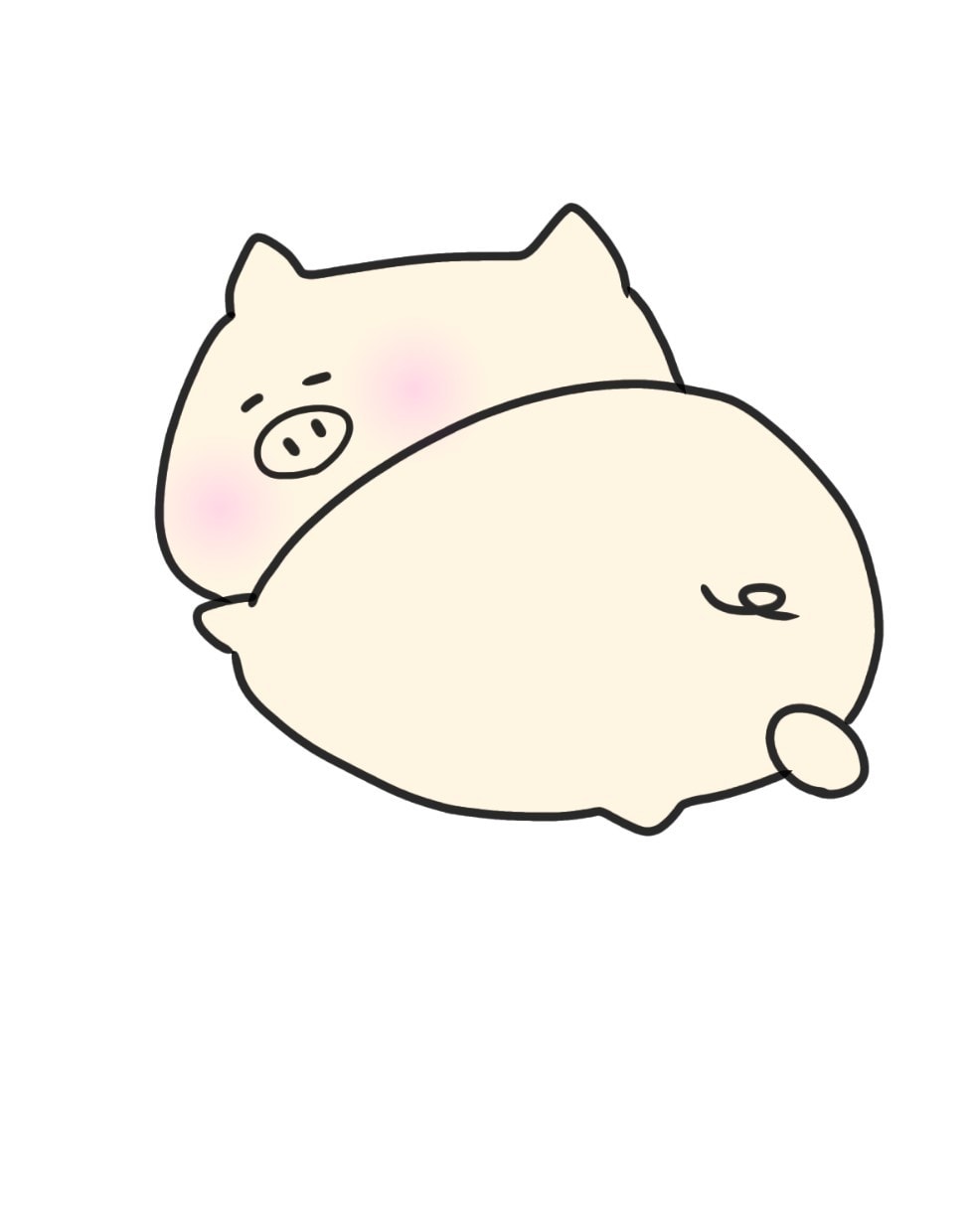 ゆるい食べ物・動物のイラスト描きます 思わずほっこりするゆるいキャラを描きます。 イメージ4
