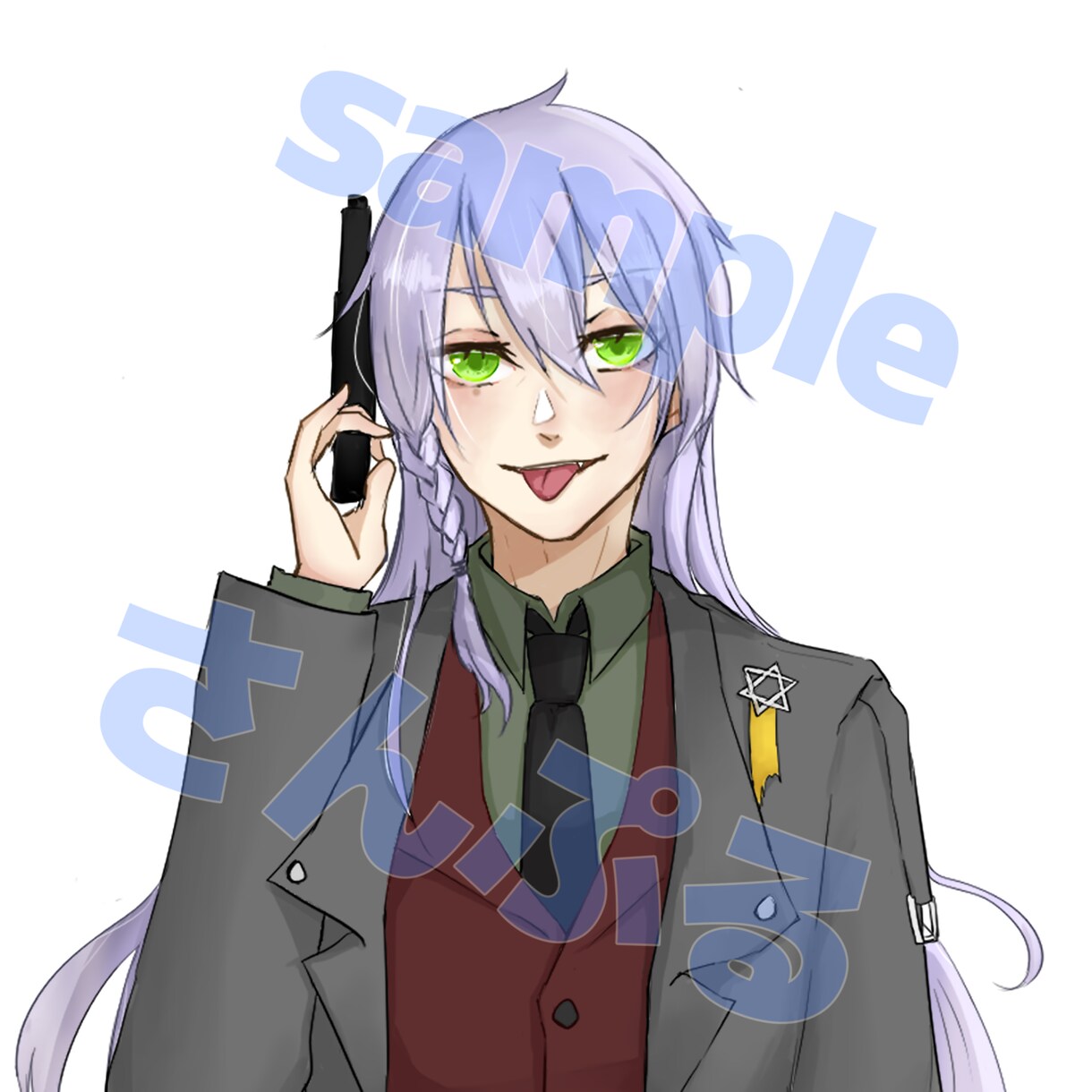 胸から上のイラスト描きます SNSのアイコンやTRPGの立ち絵にどうぞ！ イメージ1