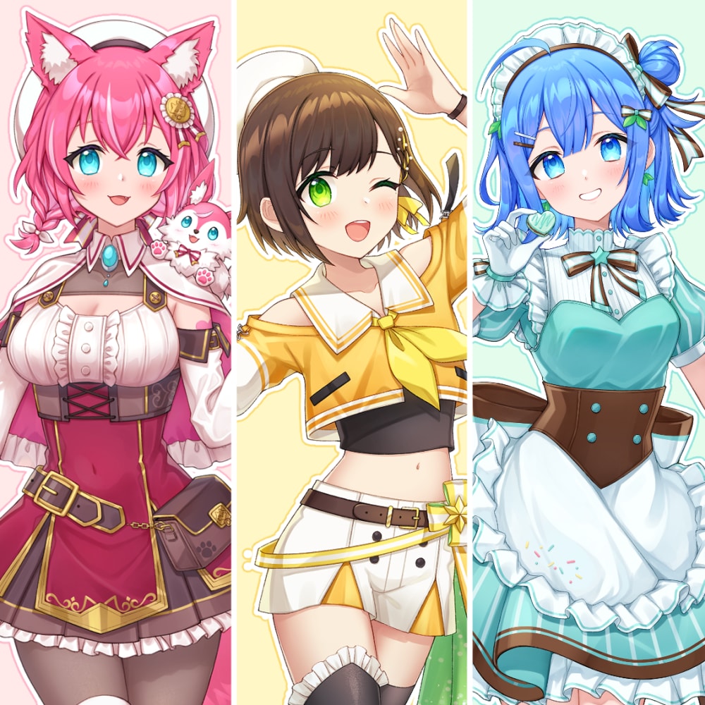 立ち絵、キービジュアル制作します お好みのオリジナルキャラクターをお描きします！ イメージ1
