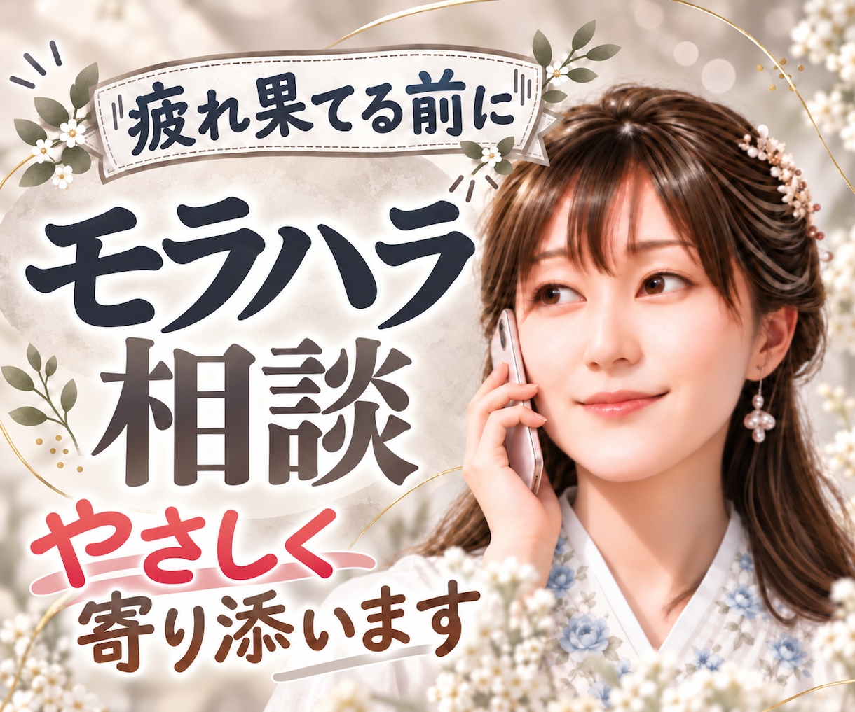 モラハラなんかに負けたくない！ あなたを応援します なんか我慢ばかり 自分らしくない もう疲れた…から抜け出そう イメージ1