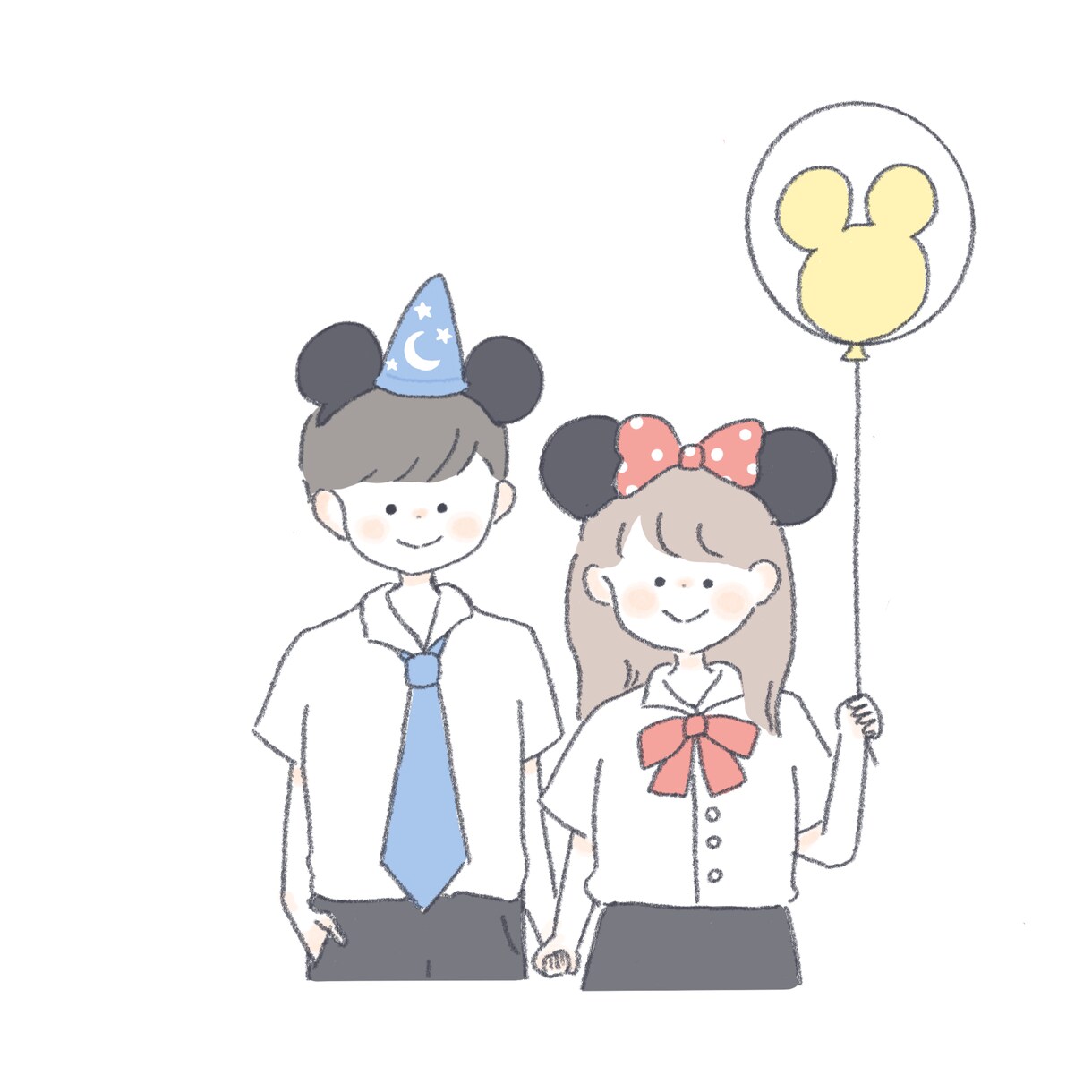 ほっこり可愛いイラスト　作成いたします アイコンやプレゼント用等のイラストオーダー承ります！ イメージ3