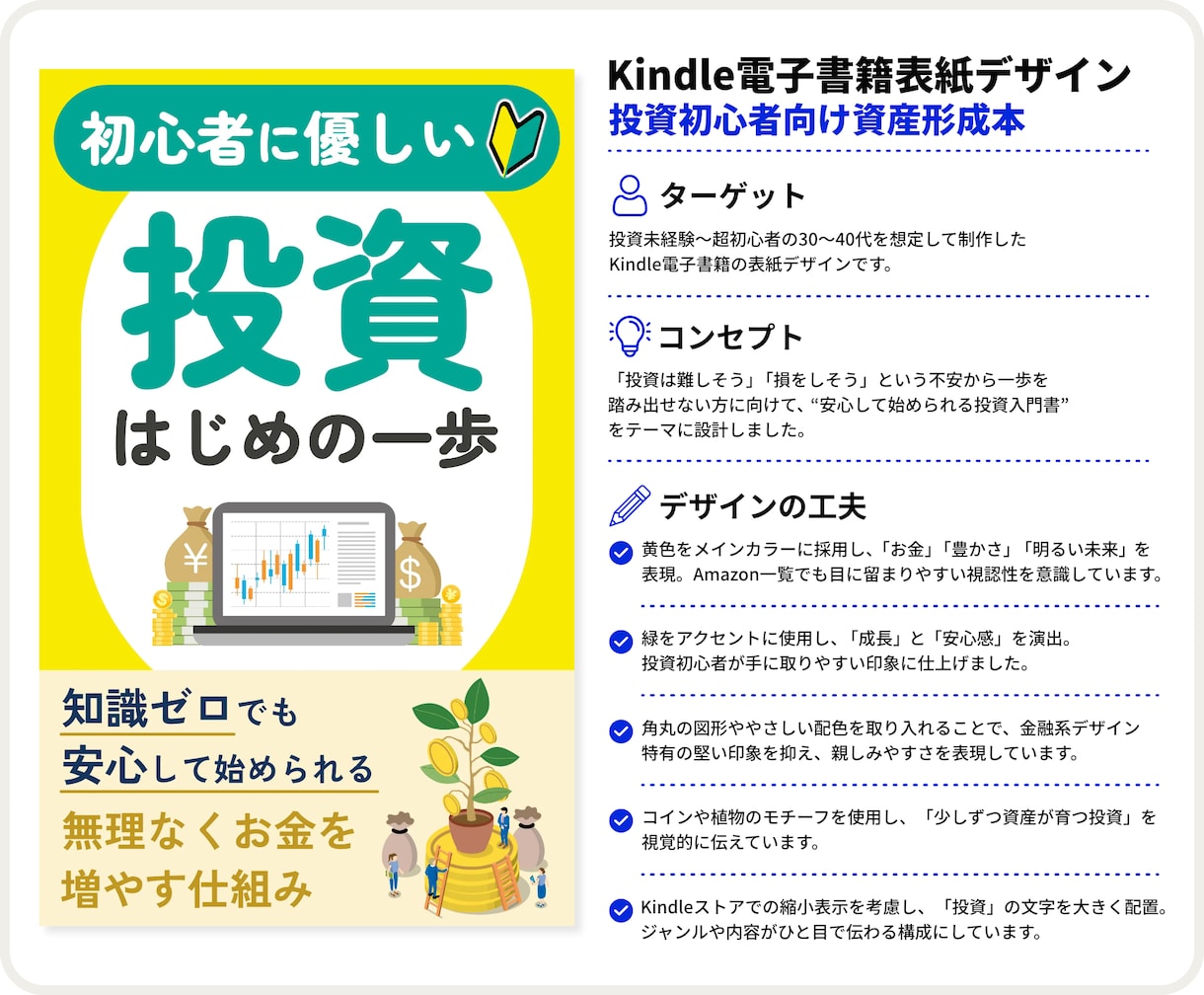 クリックされるKindle電子書籍の表紙制作します プロがデザイン｜クリック率売上向上｜本出版｜初めての方も安心 イメージ8