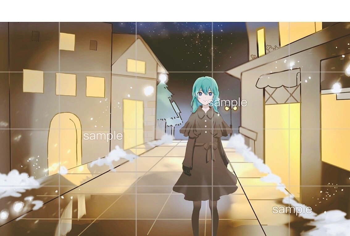背景イラスト・一枚絵 お描きします ♢サムネイルや観賞用など、貴方だけの特別なイラストに♪ イメージ4